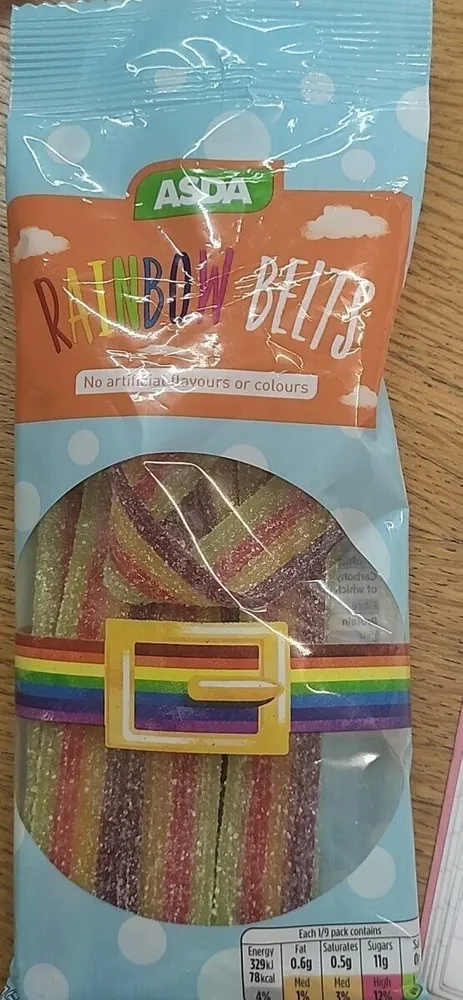 Rainbow belts