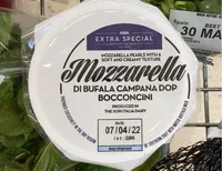 Mozzarella di bufalo campana dop bocconcini