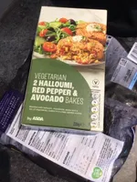 2 halloumi red pepper & avocado