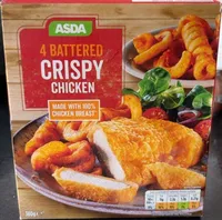 Battered crispy chicken