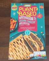Plant based mushroom and began sheese wellington