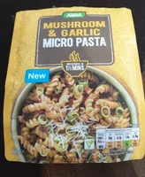 Mushroom and garlic pasta