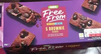 S 5 Gluten and milk free chocolate brownie slices