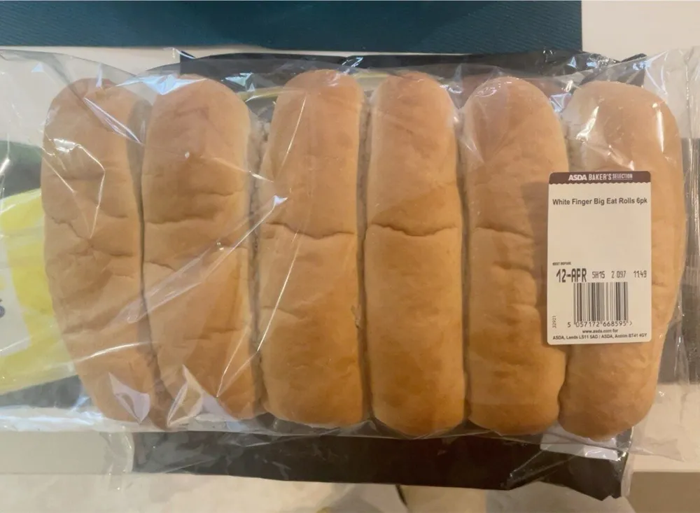 White finger big eat rolls