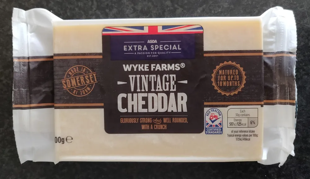 Wyke farms vintage cheddar