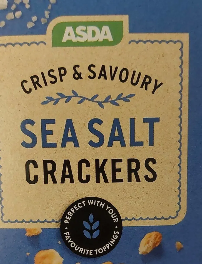 crispy & savoury Sea salt cracker