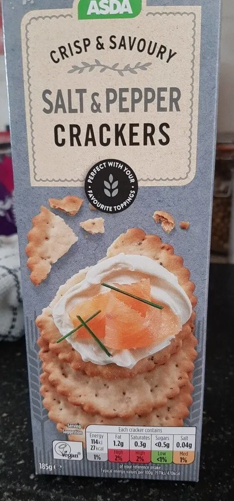 Salt & Pepper Crackers