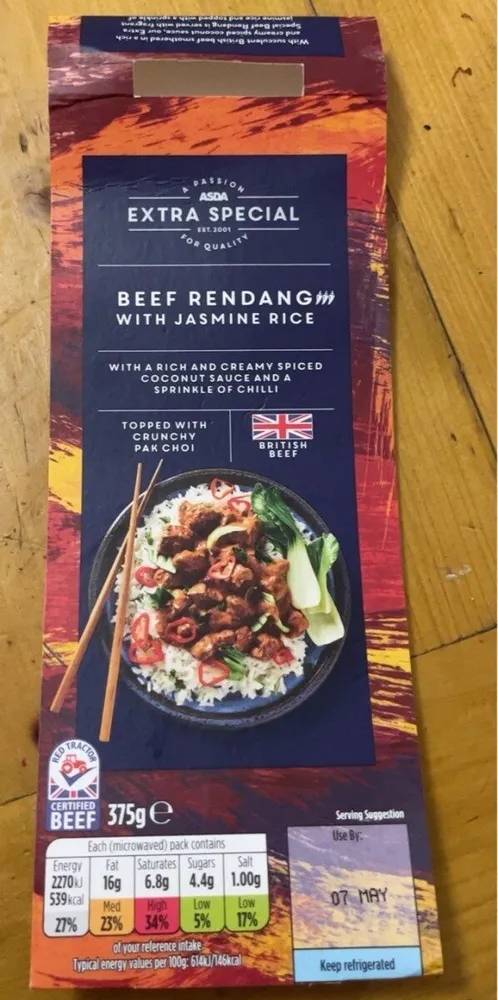 Beef pendang