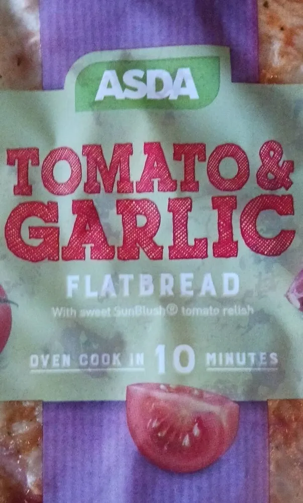 Tomato and Garlic Flatbread