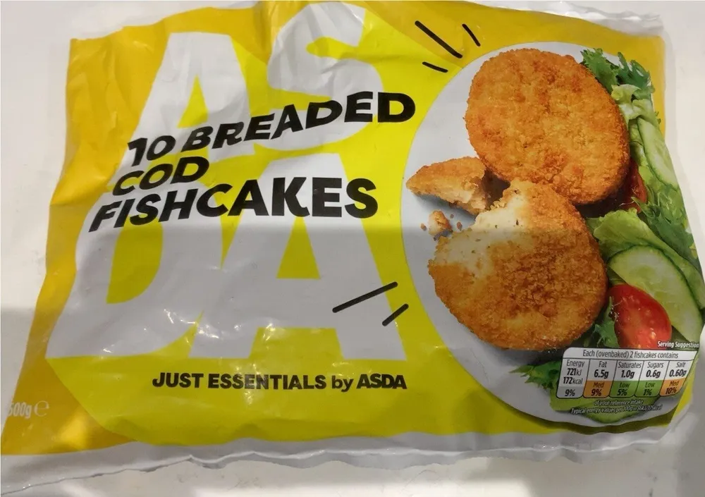 Breaded Cod Fish Cakes