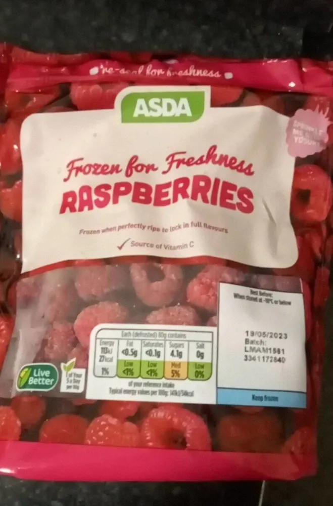 Frozen Raspberries