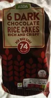 Dark Chocolate Rice Cakes
