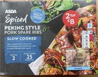 Spiced peking style Pork Spare Ribs