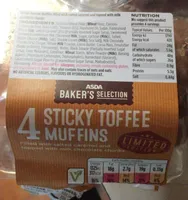 sticky toffee muffins