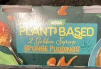 Plant Based Golden Syrup Sponge Pudding