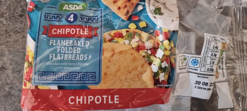 FLAMEBAKED FOLDED FLATBREADS