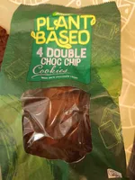 Plant Based Double Choc Chip  Cookies