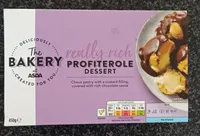 Really rich profiteroles dessert
