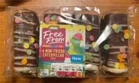 Mini frieda caterpillar cakes