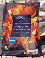Korean style bbq crisps