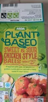 Sweet and sour chicken style ball