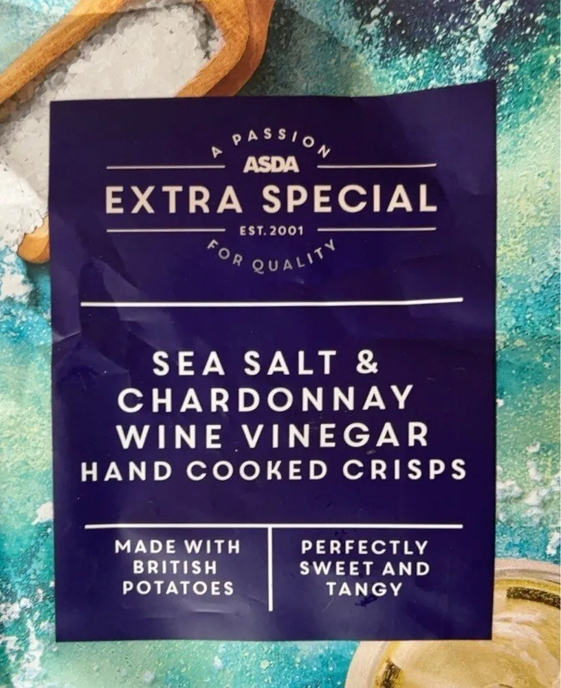 Biscuit & snacks sharing asda extra special crisps sea salt and cider vinegar