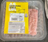 Lean pork mince