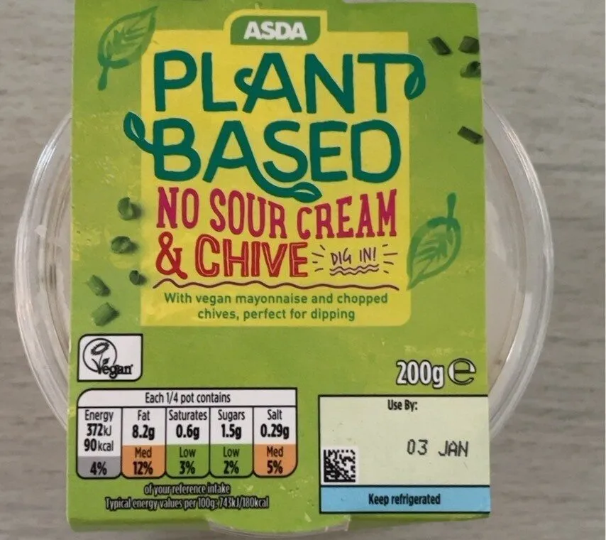 no sour cream & chive