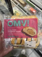 OMV! Vegan No Pork Sausage Rolls