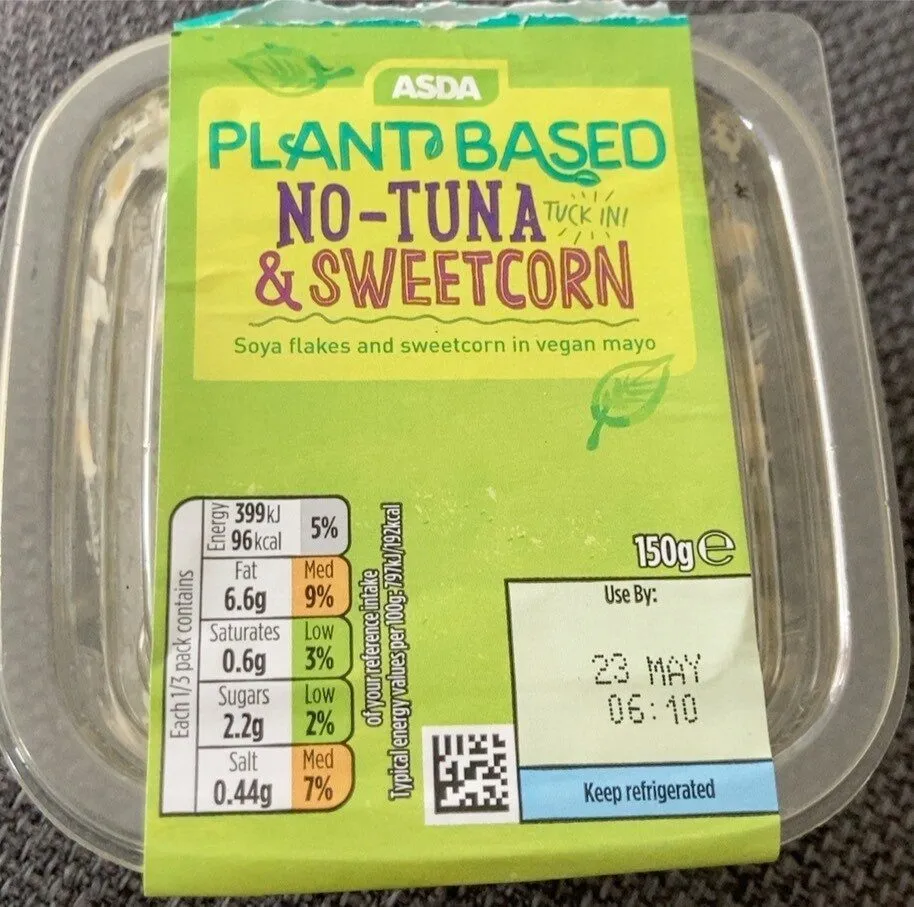 No Tuna & Sweetcorn