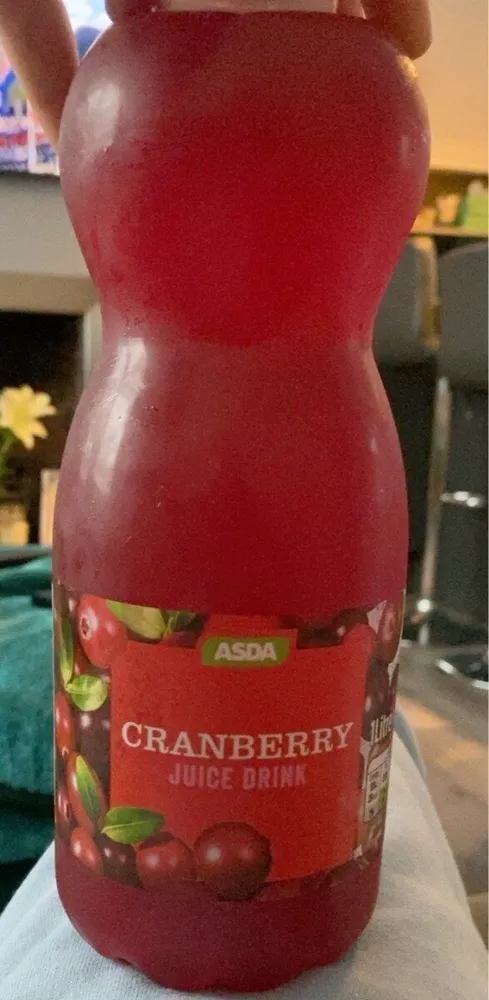 Cranberry juice drink
