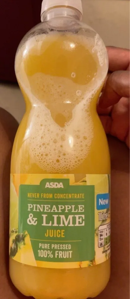 Pineapple and lime juice