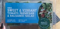 Asda Sweet & Bibrant tomato, Parmesan & balsamic salad