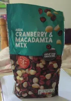 Cranberry and macadamia mix