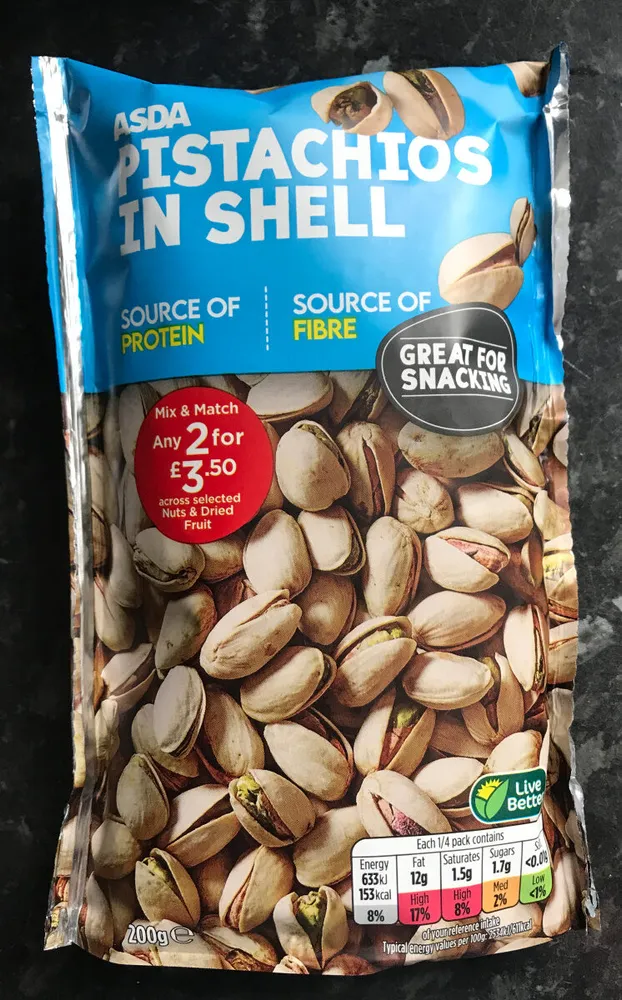 Pistachios in shell
