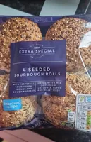 Wholemeal sourdough rolls
