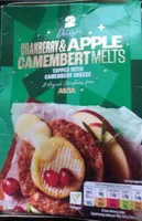 Cranberry & apple Camembert melts
