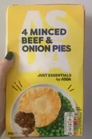 Minced beef and onion pies