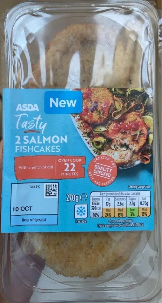 Salmon fishcake
