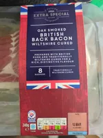 Oak smoked British back bacon