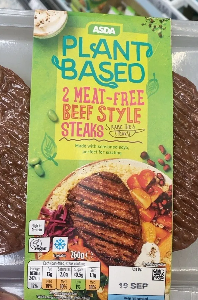 Meat free beef