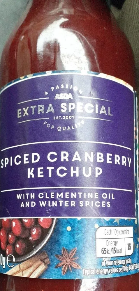 Spiced Cranberry Ketchup