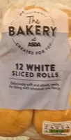 12 white sliced rolls