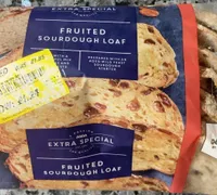Fruited sourdough loaf