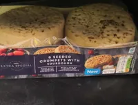 Asda crumpets with sourdough
