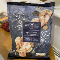 Prosciutto and truffle hand cooked crisps