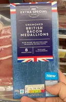 Unsmoked british bacon