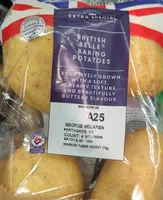 British Belle Baking Potatoes