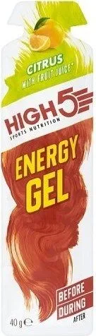 5 Sports Nutrition Energy Gel Citrus