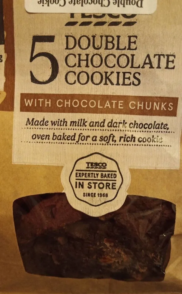 Double chocolate cookies